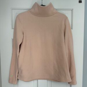 Dudley Stephens Cream Fleece Park Slope Turtleneck